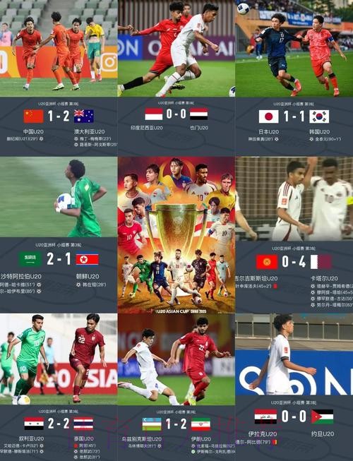U-17亚洲杯小组赛次战 中国队3:5不敌澳大利亚队